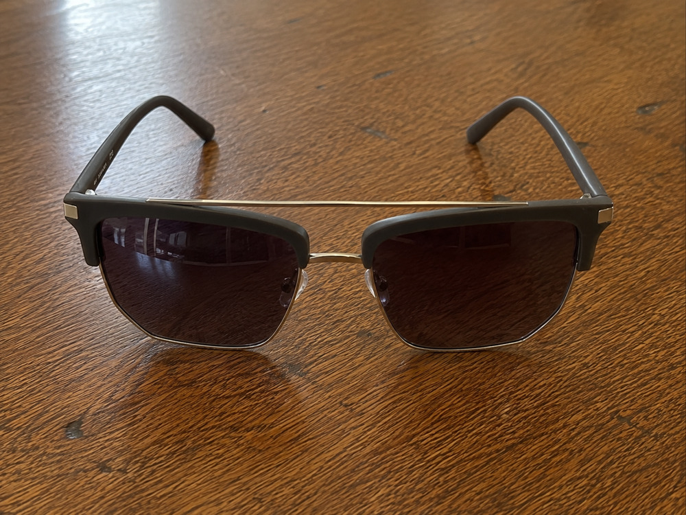 Calvin Klein CK19301S Men's Clubmaster Sunglasses Matte Brown 54-18-140